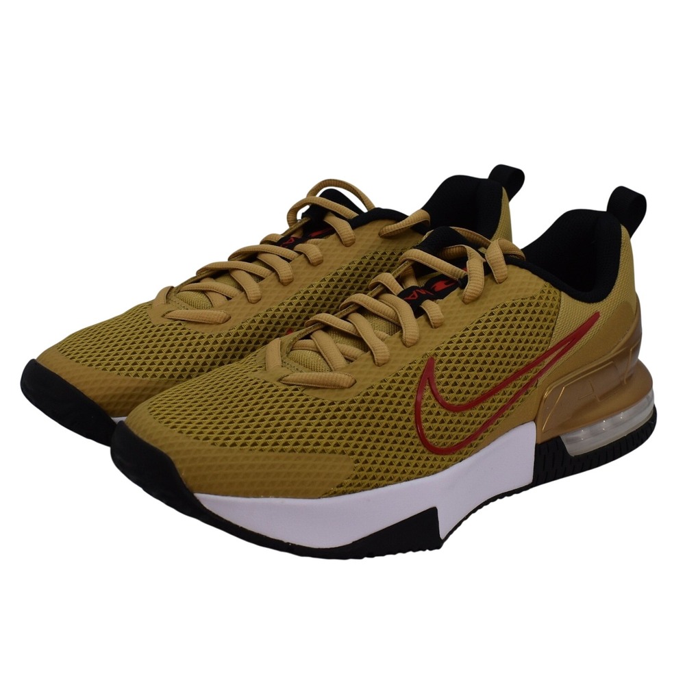 Nike Air Max Alpha Trainer 6 Men's Sz 11 Flat Gold University Red FQ1833-700 NEW